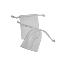 Cotton Muslin Pouch retail packaging display