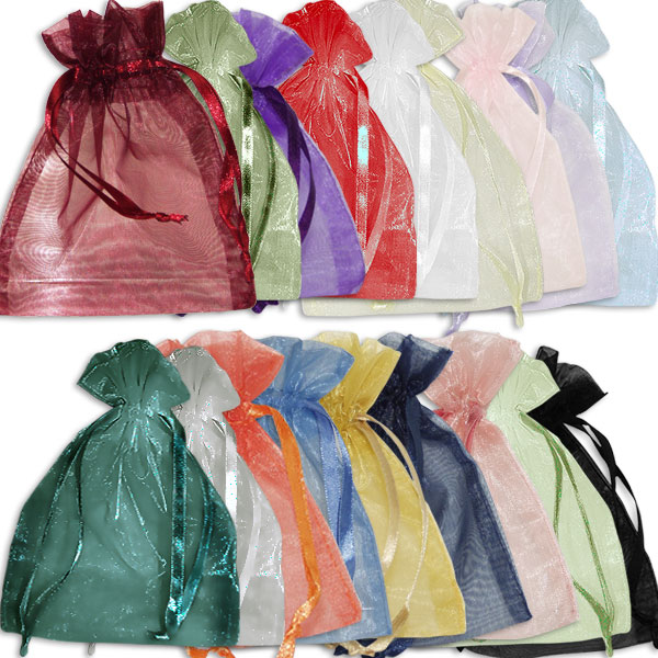 4" x 5 1/2" Sheer Jewelry Bags retail packaging display