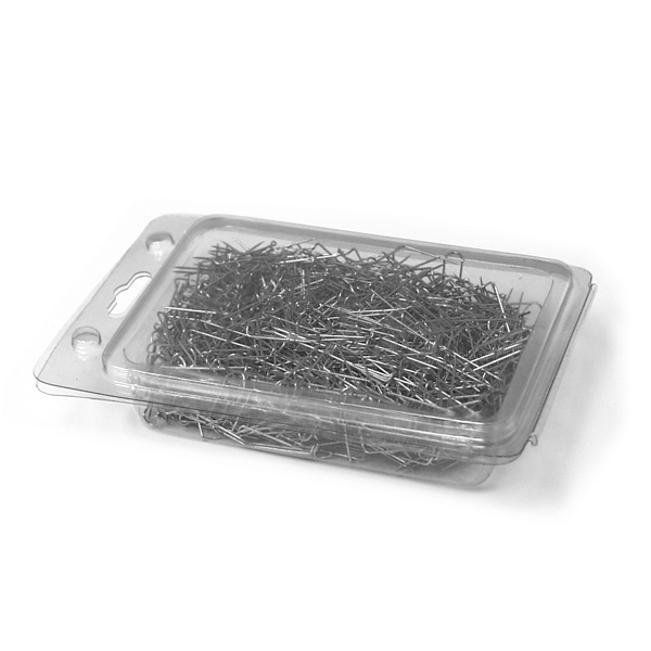 – silver jewelry U-pins display