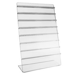 Clear Acrylic Lucite Earring Display Panel Board 11-1/4"x19"
