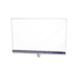 7 x 11 inch clear acrylic cardframe sign holder for rack mount retail displays