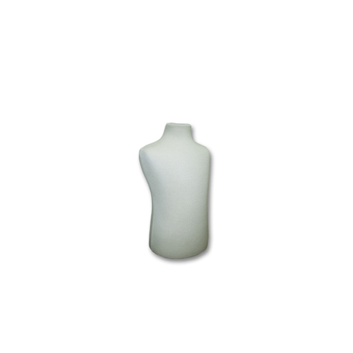 Natural jersey infant dress form for 6 month baby clothing display