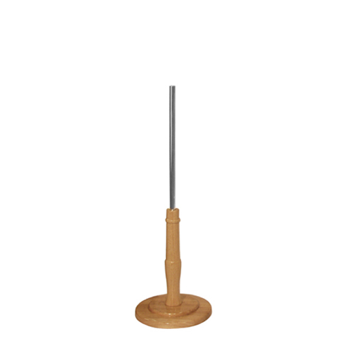 Counter top wooden round base for tabletop mannequin dress form display