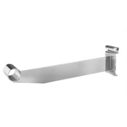1-1/16 inch hangrail bracket for gridwall panels to support clothing hangrails