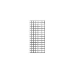 2 foot by 4 foot gridwall panel in black for retail store displays