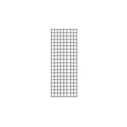 2 foot by 5 foot gridwall panel in black for retail store displays