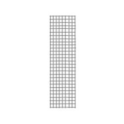 2 foot by 7 foot tall gridwall panel in black for retail store wall displays