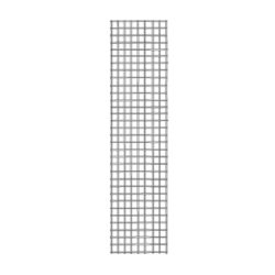 2 foot by 8 foot tall gridwall panel in black for retail store displays