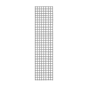 2 foot by 8 foot tall gridwall panel in black for retail store displays