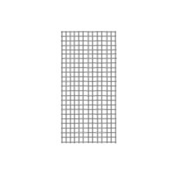 3 foot by 6 foot gridwall panel in black for retail store displays