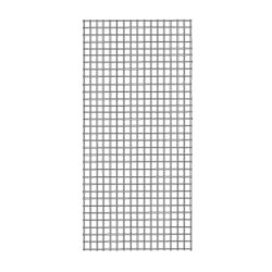 4 foot by 8 foot gridwall panel in black for retail store displays