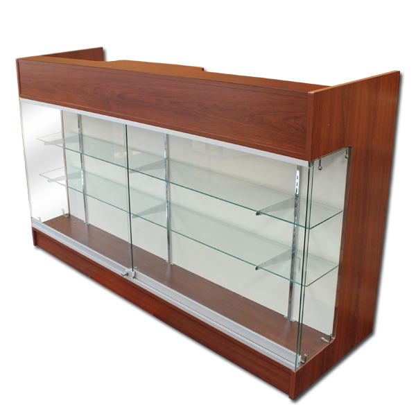 6' Ledgetop Counter with Showcase Front - Image 9