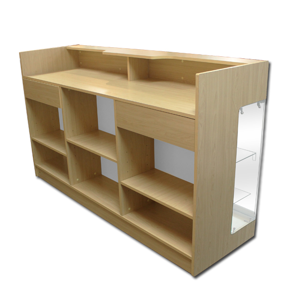 6' Ledgetop Counter with Showcase Front - Image 4