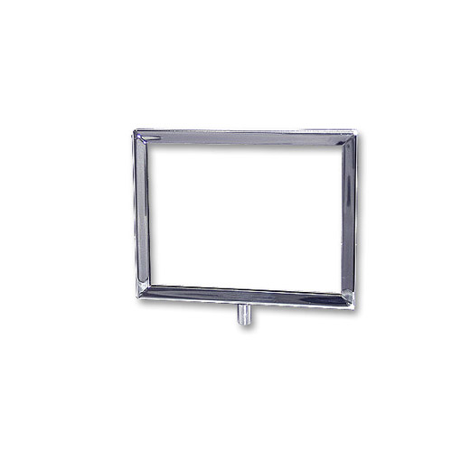 5 1/2 x 7 inch mitered corner cardframe sign holder for retail rack mount displays