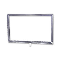 7 x 11 inch mitered corner cardframe sign holder for retail rack mount displays