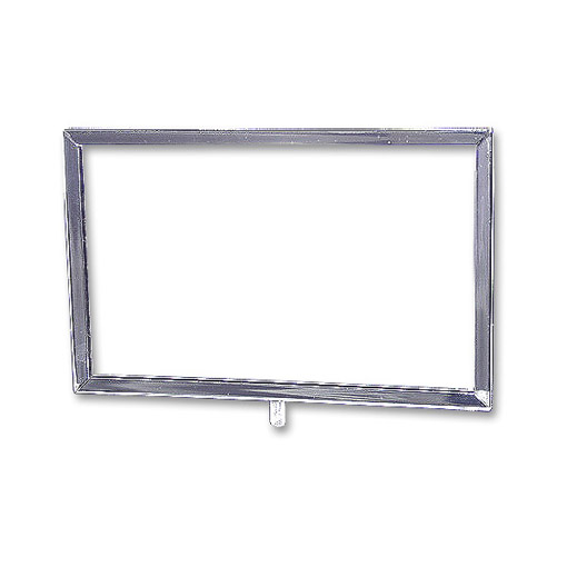 7 x 11 inch mitered corner cardframe sign holder for retail rack mount displays
