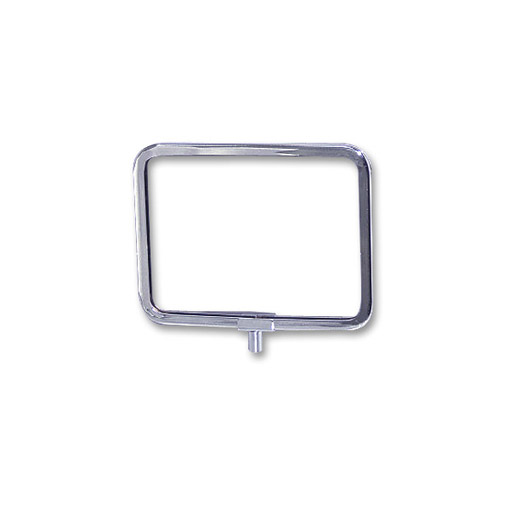 5 1/2 x 7 inch round corner cardframe sign holder for retail rack mount displays