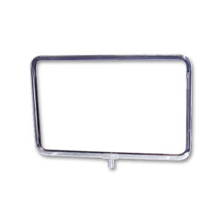 7 x 11 inch round corner cardframe sign holder for retail rack mount displays