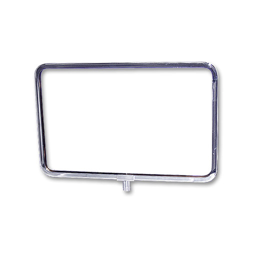 7 x 11 inch round corner cardframe sign holder for retail rack mount displays