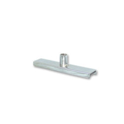 Magnetized clamp for attaching signs and cardframes to metal retail display fixtures