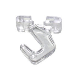 – plastic track hooks