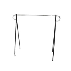 48 inch tall black beauty garment rack for retail