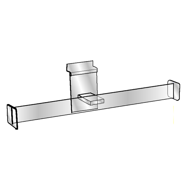 Slatwall Necklace Display — acrylic slatwall necklace display jewelry