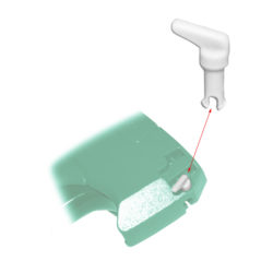 Needle Lock for Dennison Guns – retail display