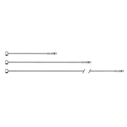 Securatach fasteners for attaching price tags and labels to retail merchandise
