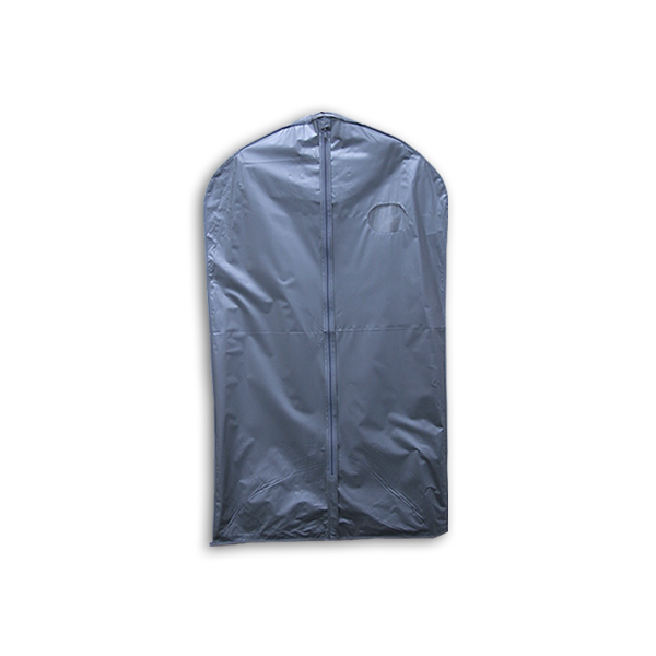 Clear vinyl suit bag 54 inches for retail clothing stores