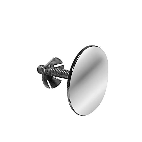 Chrome End Caps - tubing cap plug