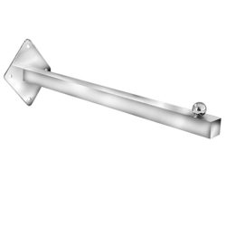 12" Straight Arm - round tube straight arm