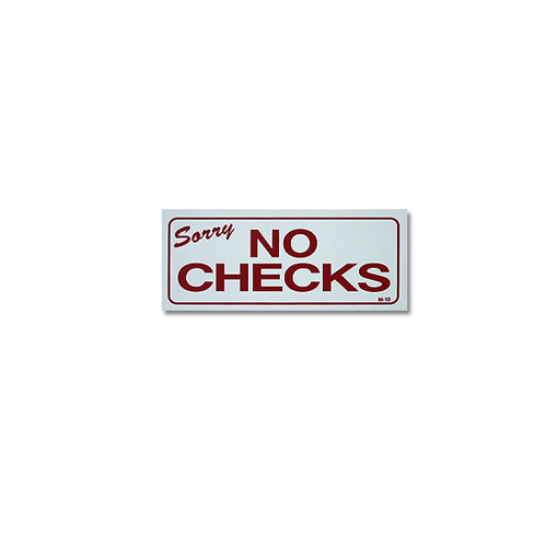 – view 2 – no returns sign
