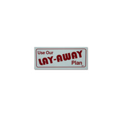 – layaway sign