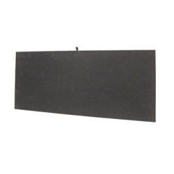 Black velvet display pad 11 by 20 inches countertop jewelry surface