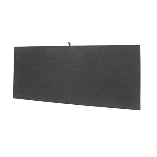 Black velvet display pad 11 by 20 inches countertop jewelry surface