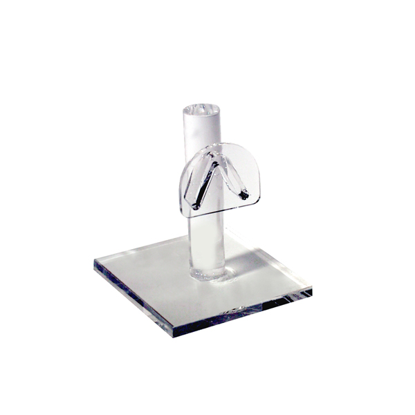 Acrylic single pair eyeglass display stand for retail stores