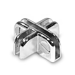 4 Way Inside Shelf Connector-Chrome – inside shelf connector