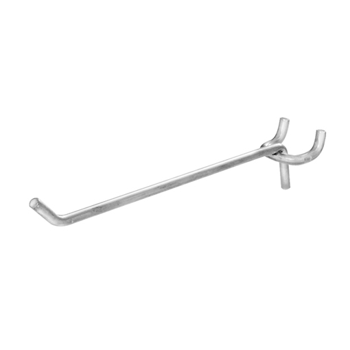 Heavy duty pegboard hooks – 1/4 inch thick chrome wire