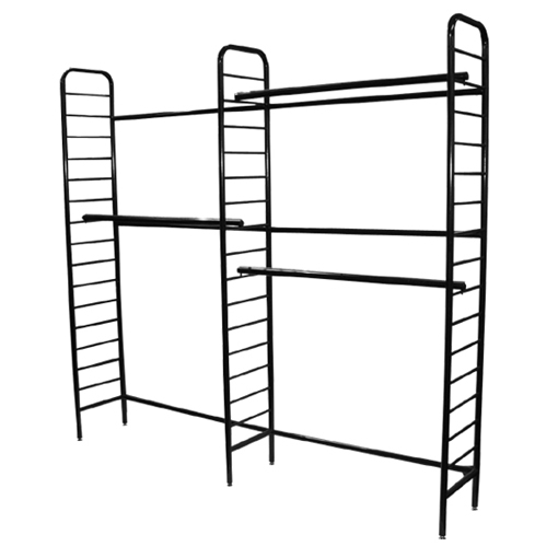 double two tier wall unit