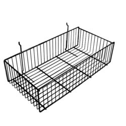 12" Deep Slatwall Basket