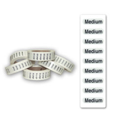 Adhesive Size Label