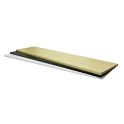 14 x 48 inch wood shelf for retail gondola shelving units