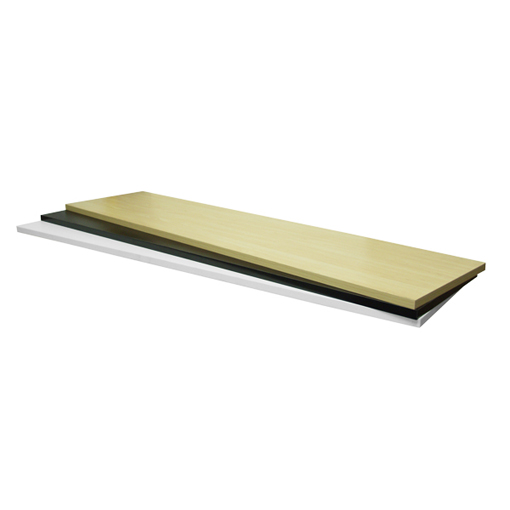 14 x 48 inch wood shelf for retail gondola shelving units