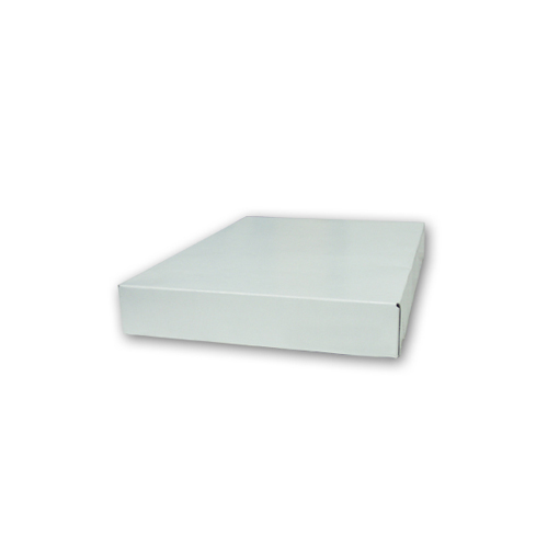 10 x 7 x 1.25 inch white apparel box for retail packaging