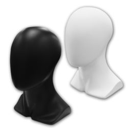13.5" Male Display Head — 13.5" male display head
