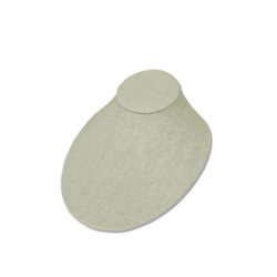 Linen flat necklace display stand 6.75 inch wide 8 inch deep 4 inch tall