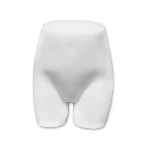 Female underwear form mannequin for displaying women lingerie and underwear in retail stores