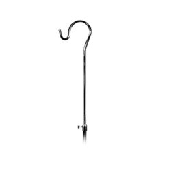 Hook stand with upright for retail garment displays