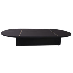 54" Black Oval Base – retail display